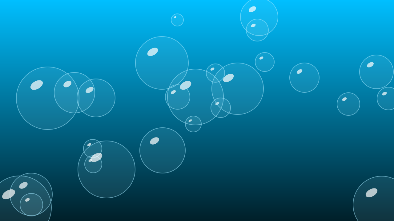 Deep Sky Blue bubbles background — free HD deep sky blue color wallpaper 1920x1080