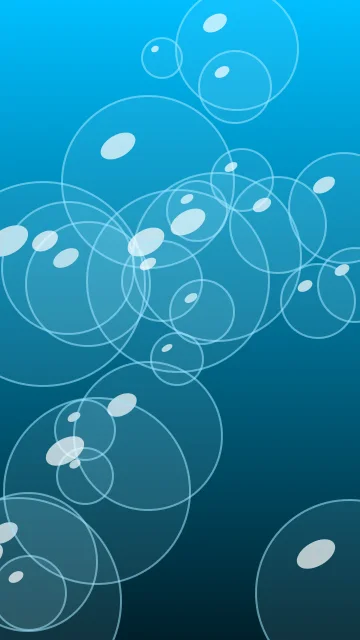 Deep Sky Blue bubbles phone wallpaper — free HD deep sky blue mobile wallpaper 1080x1920