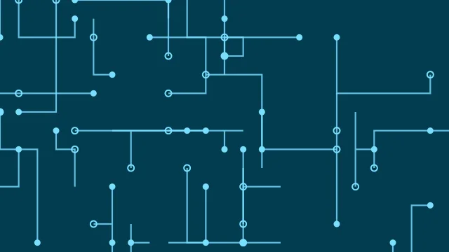 Deep Sky Blue circuit desktop wallpaper — free 4K deep sky blue wallpaper 3840x2160
