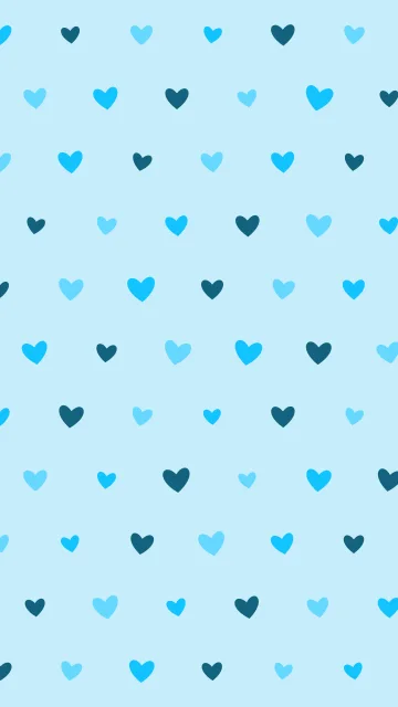 Deep Sky Blue hearts phone wallpaper — free HD deep sky blue mobile wallpaper 1080x1920