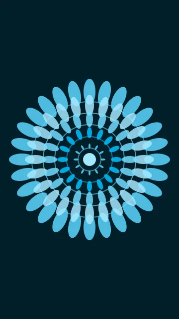 Deep Sky Blue mandala phone wallpaper — free HD deep sky blue mobile wallpaper 1080x1920
