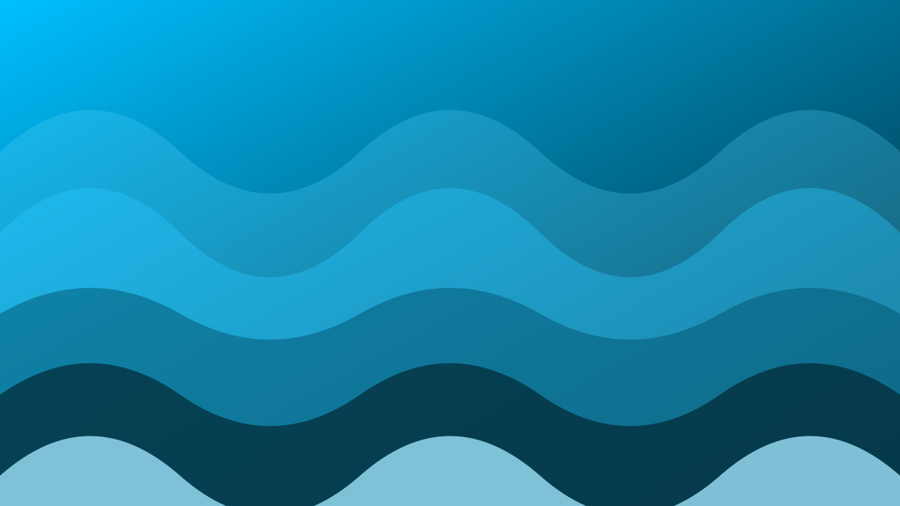 Deep Sky Blue waves background — free HD deep sky blue color wallpaper 1920x1080