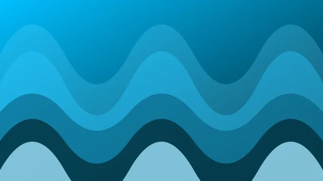 Deep Sky Blue waves desktop wallpaper — free 4K deep sky blue wallpaper 3840x2160