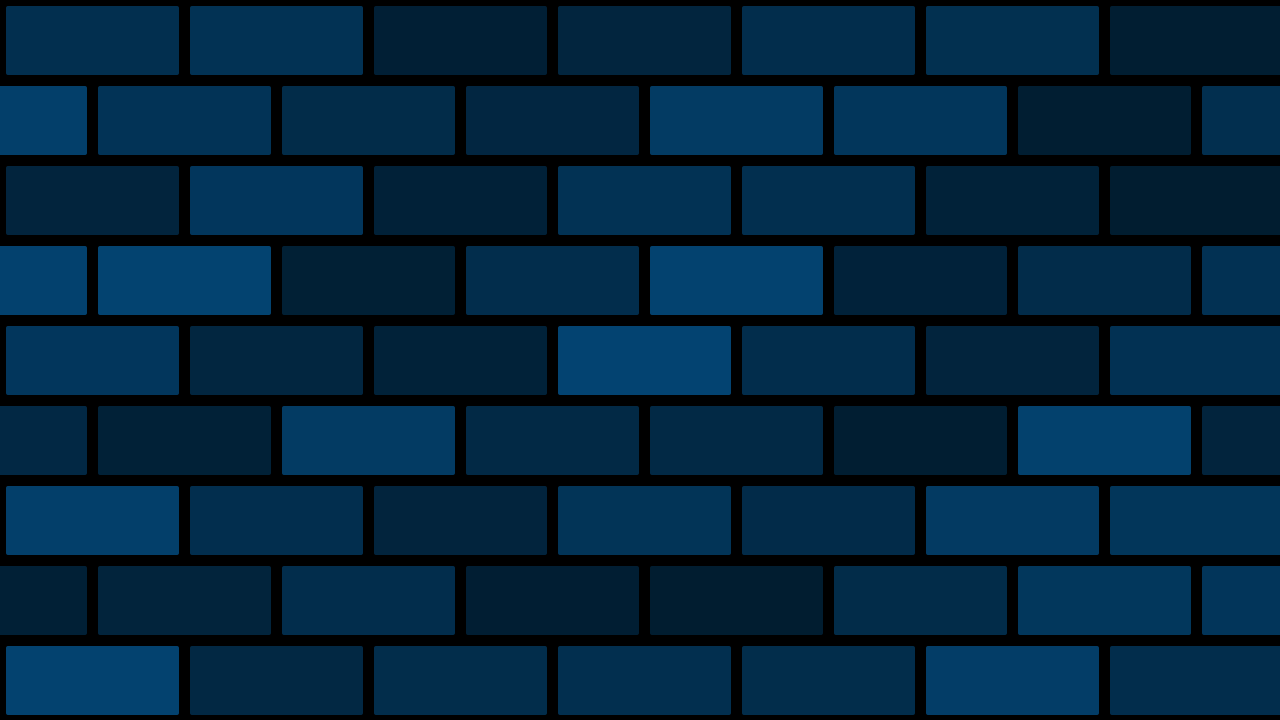 Deep Space Blue brick background — free HD deep space blue color wallpaper 1920x1080