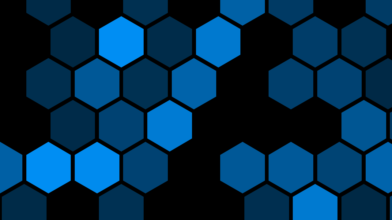 Deep Space Blue hexagon background — free HD deep space blue color wallpaper 1920x1080