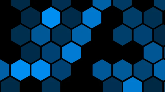 Deep Space Blue hexagon background — free HD deep space blue color wallpaper 1920x1080