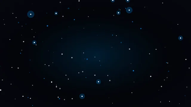 Deep Space Blue starry background — free HD deep space blue color wallpaper 1920x1080