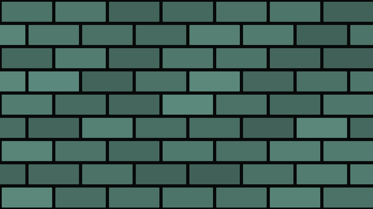 Deep Teal brick background — free HD deep teal color wallpaper 1920x1080