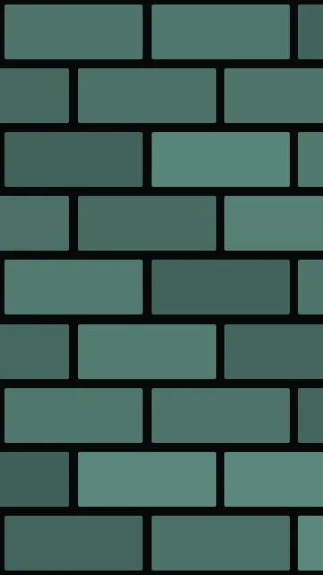 Deep Teal brick phone wallpaper — free HD deep teal mobile wallpaper 1080x1920