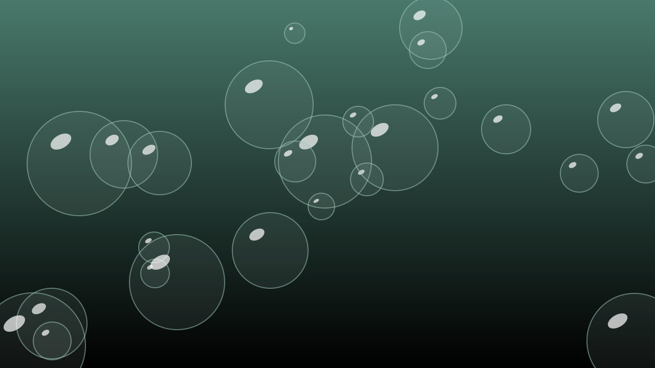 Deep Teal bubbles background — free HD deep teal color wallpaper 1920x1080