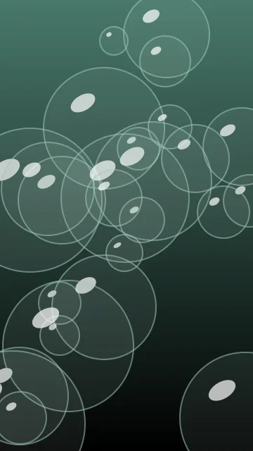 Deep Teal bubbles phone wallpaper — free HD deep teal mobile wallpaper 1080x1920