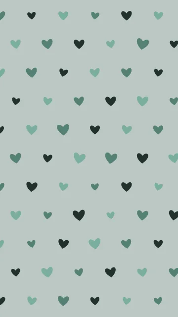 Deep Teal hearts phone wallpaper — free HD deep teal mobile wallpaper 1080x1920