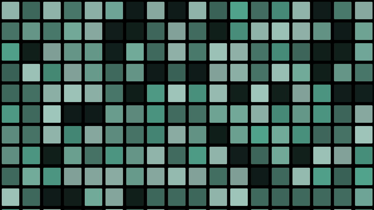 Deep Teal mosaic background — free HD deep teal color wallpaper 1920x1080