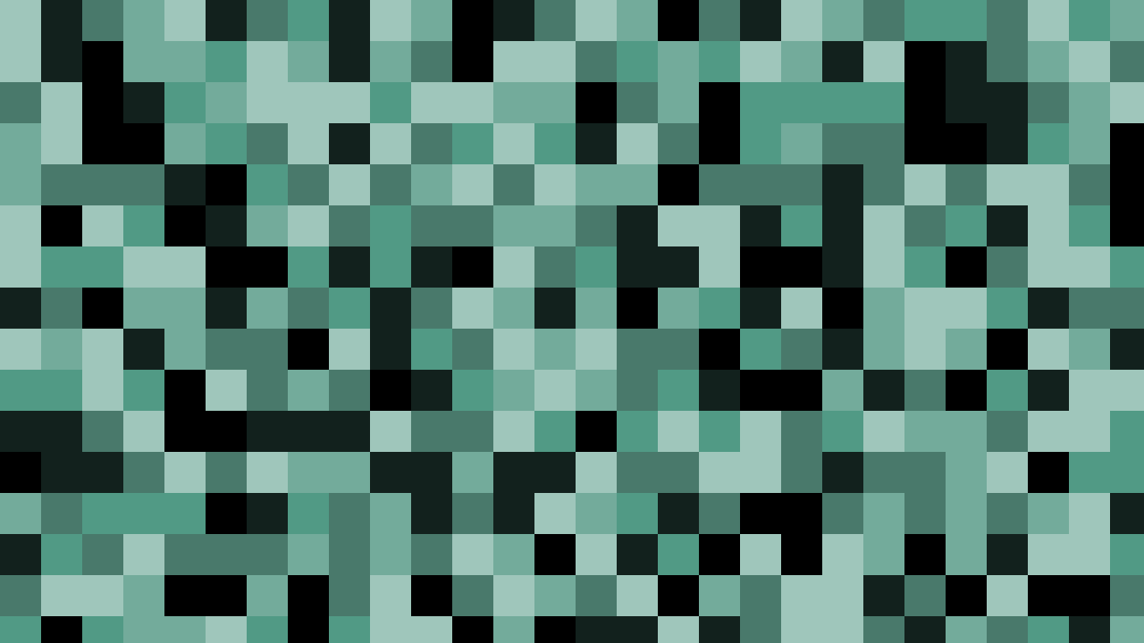 Deep Teal pixel background — free HD deep teal color wallpaper 1920x1080
