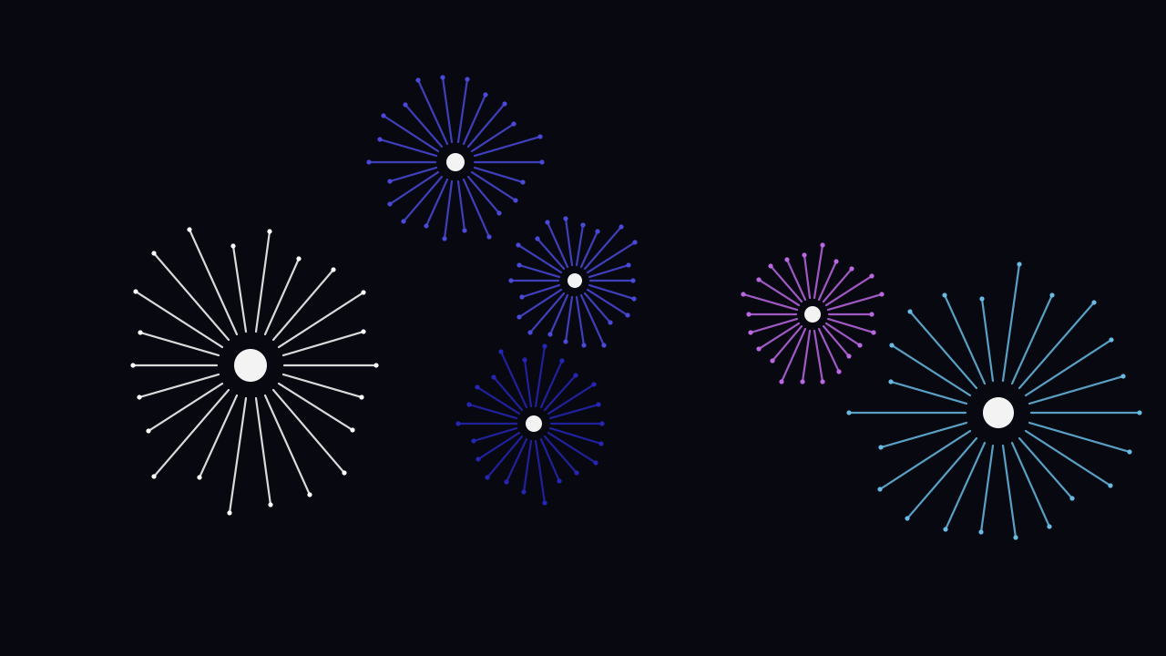 Deep Twilight fireworks background — free HD deep twilight color wallpaper 1920x1080