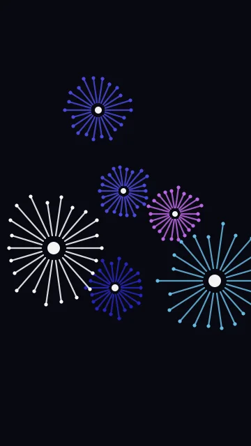 Deep Twilight fireworks phone wallpaper — free HD deep twilight mobile wallpaper 1080x1920