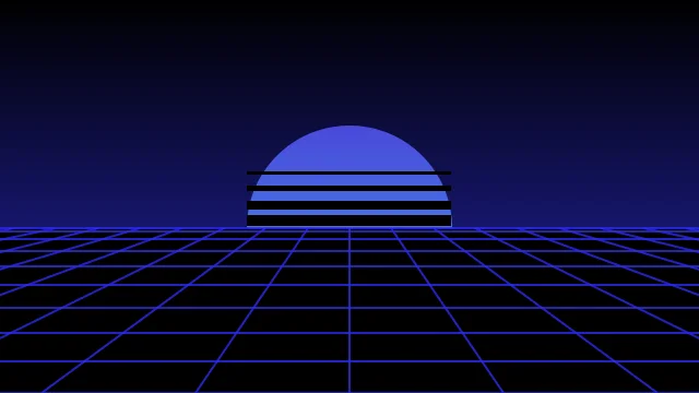 Deep Twilight vaporwave background — free HD deep twilight color wallpaper 1920x1080