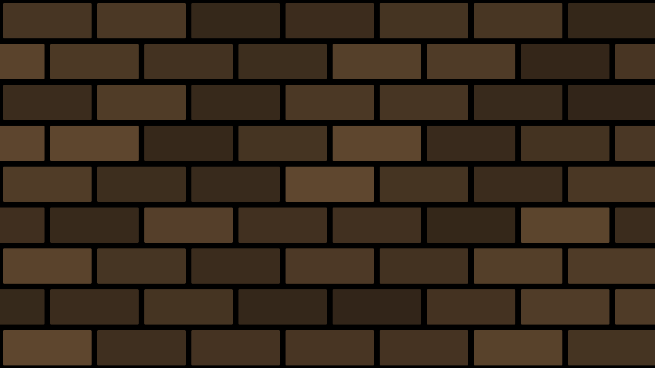 Deep Walnut brick background — free HD deep walnut color wallpaper 1920x1080