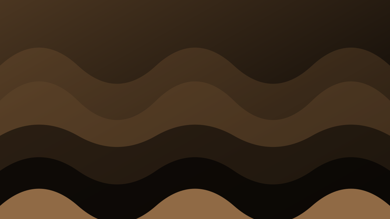 Deep Walnut waves background — free HD deep walnut color wallpaper 1920x1080
