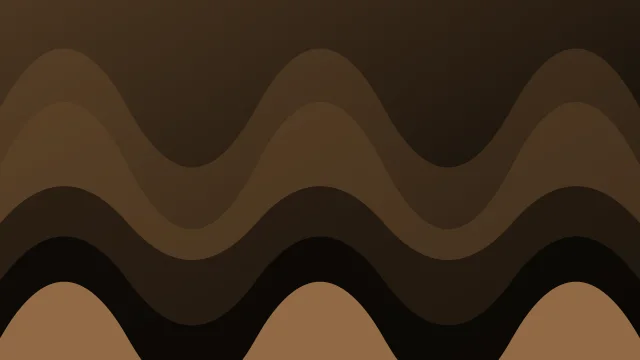 Deep Walnut waves background — free HD deep walnut color wallpaper 1920x1080