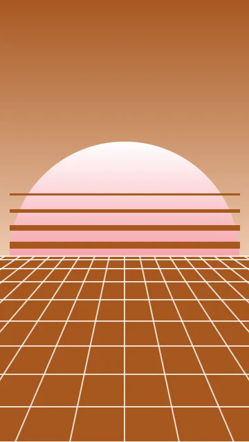 Desert Sand vaporwave phone wallpaper — free HD desert sand mobile wallpaper 1080x1920