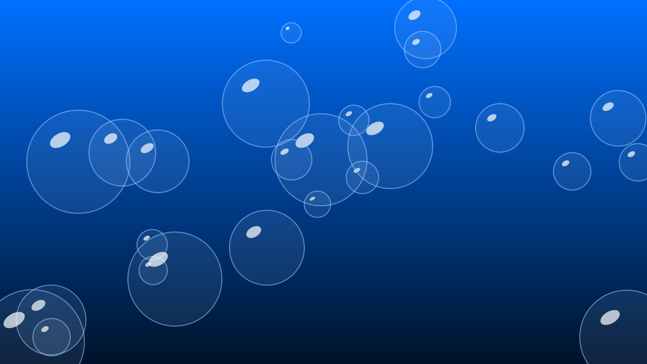 Digital Blue bubbles background — free HD digital blue color wallpaper 1920x1080