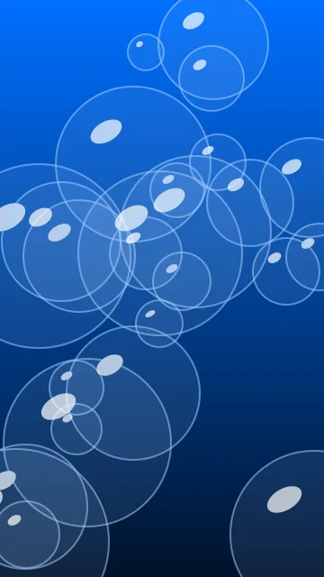 Digital Blue bubbles phone wallpaper — free HD digital blue mobile wallpaper 1080x1920