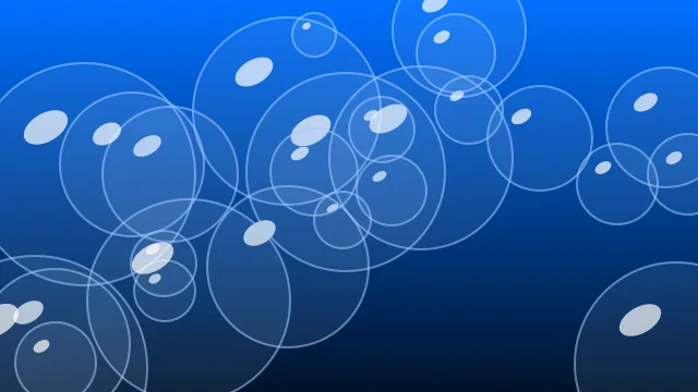 Digital Blue bubbles background — free HD digital blue color wallpaper 1920x1080