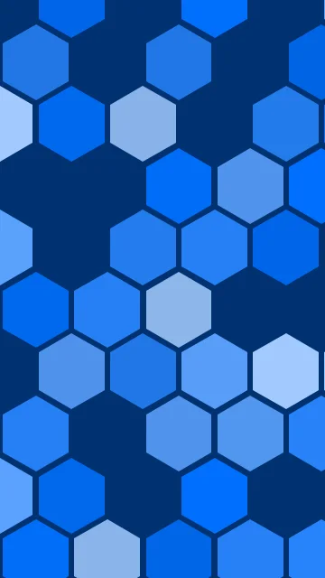 Digital Blue hexagon phone wallpaper — free HD digital blue mobile wallpaper 1080x1920