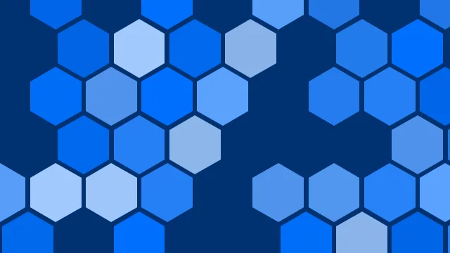 Digital Blue hexagon background — free HD digital blue color wallpaper 1920x1080