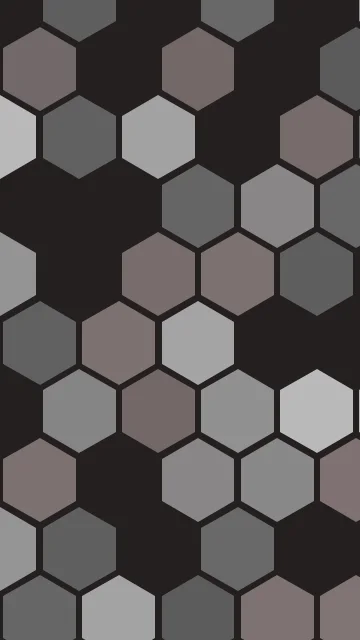 Dim Gray hexagon phone wallpaper — free HD dim gray mobile wallpaper 1080x1920
