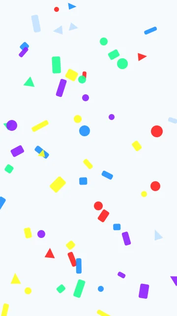 Dodger Blue confetti phone wallpaper — free HD dodger blue mobile wallpaper 1080x1920