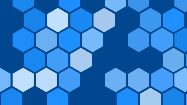 Dodger Blue hexagon desktop wallpaper — free 4K dodger blue wallpaper 3840x2160