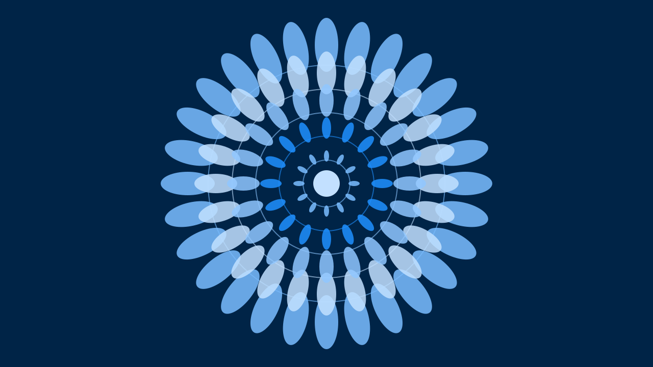 Dodger Blue mandala background — free HD dodger blue color wallpaper 1920x1080