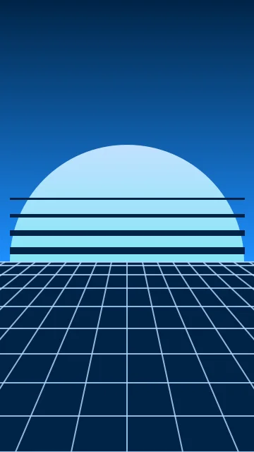 Dodger Blue vaporwave phone wallpaper — free HD dodger blue mobile wallpaper 1080x1920