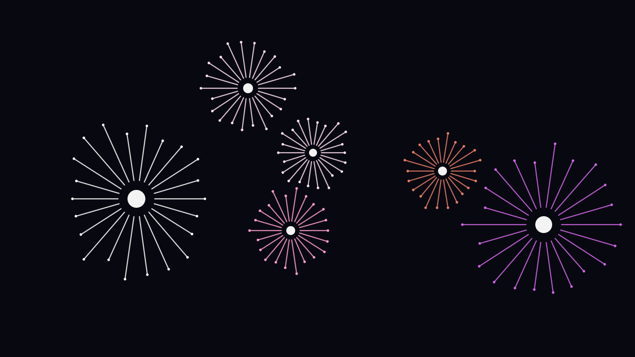 Dragonfruit fireworks background — free HD dragonfruit color wallpaper 1920x1080