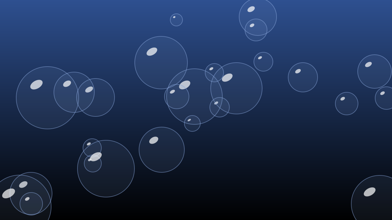 Dusk Blue bubbles background — free HD dusk blue color wallpaper 1920x1080