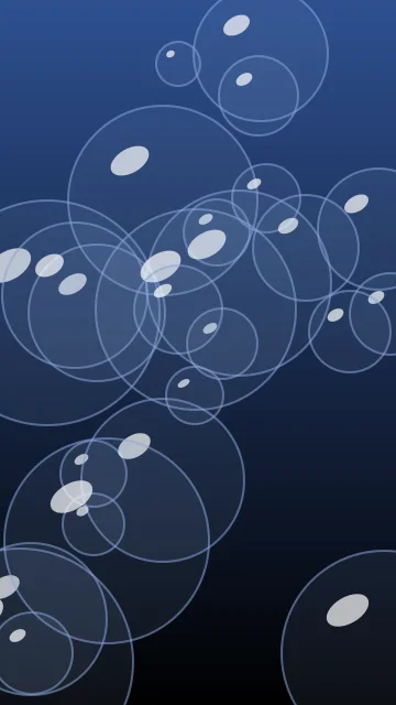 Dusk Blue bubbles phone wallpaper — free HD dusk blue mobile wallpaper 1080x1920