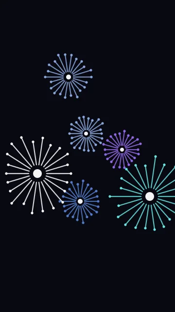 Dusk Blue fireworks phone wallpaper — free HD dusk blue mobile wallpaper 1080x1920