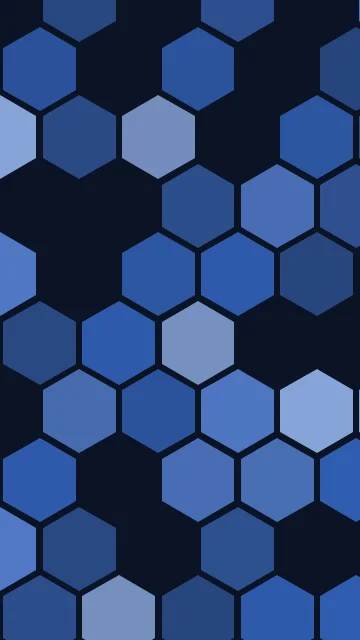Dusk Blue hexagon phone wallpaper — free HD dusk blue mobile wallpaper 1080x1920