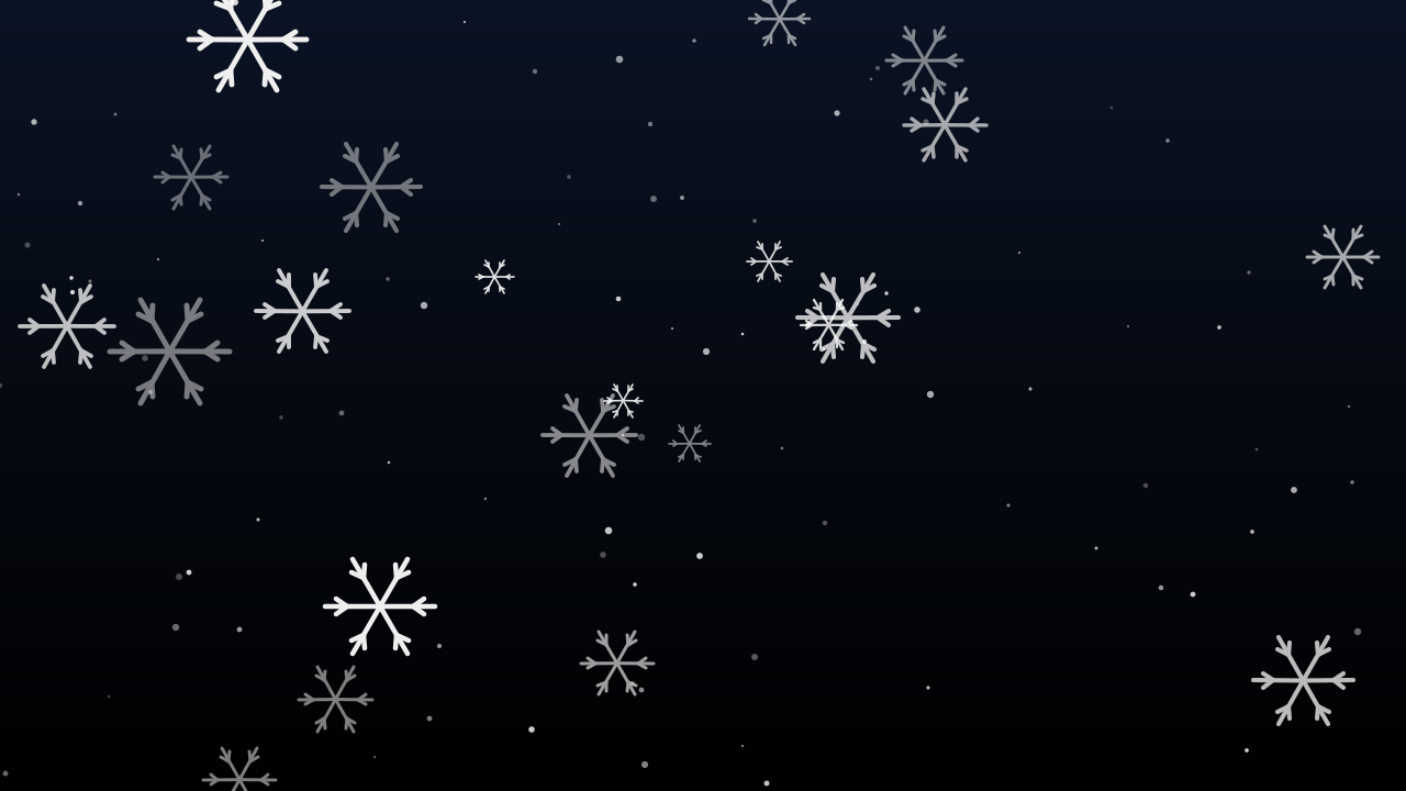 Dusk Blue snowflake background — free HD dusk blue color wallpaper 1920x1080