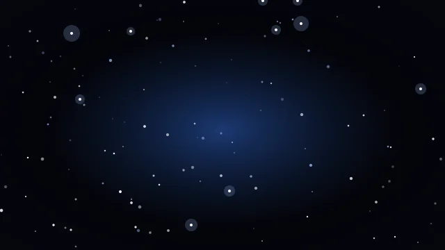 Dusk Blue starry background — free HD dusk blue color wallpaper 1920x1080