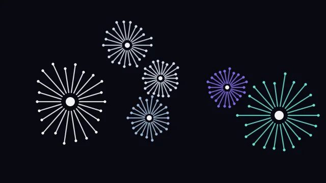 Dusty Denim fireworks desktop wallpaper — free 4K dusty denim wallpaper 3840x2160