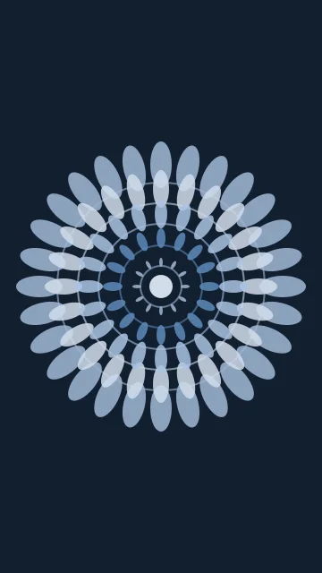 Dusty Denim mandala phone wallpaper — free HD dusty denim mobile wallpaper 1080x1920