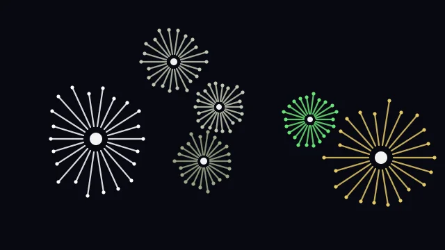 Dusty Olive fireworks desktop wallpaper — free 4K dusty olive wallpaper 3840x2160