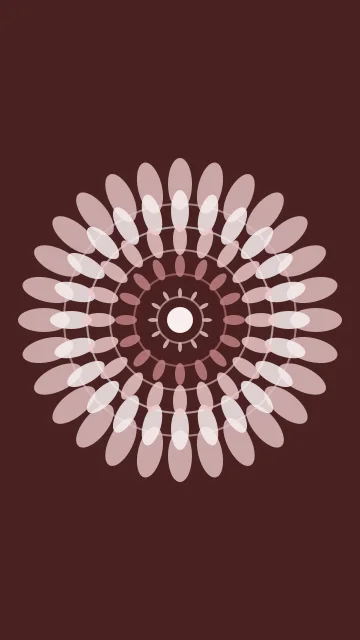 Dusty Rose mandala phone wallpaper — free HD dusty rose mobile wallpaper 1080x1920