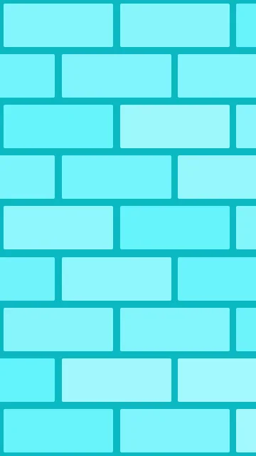 Electric Aqua brick phone wallpaper — free HD electric aqua mobile wallpaper 1080x1920