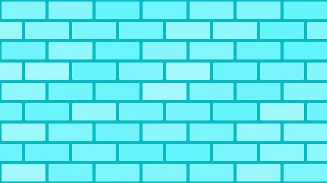 Electric Aqua brick background — free HD electric aqua color wallpaper 1920x1080