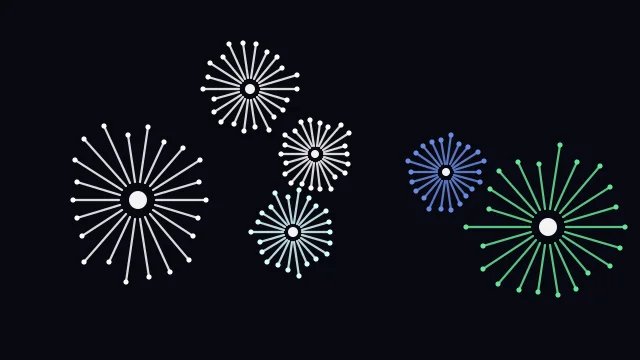 Electric Aqua fireworks background — free HD electric aqua color wallpaper 1920x1080