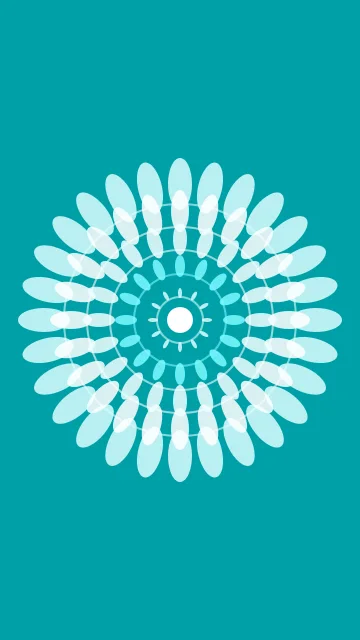 Electric Aqua mandala phone wallpaper — free HD electric aqua mobile wallpaper 1080x1920
